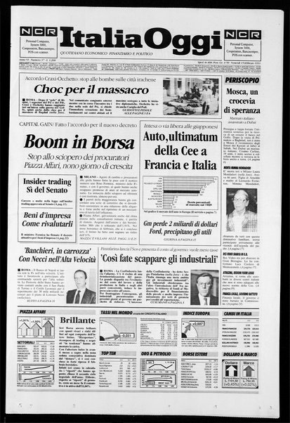 Italia oggi : quotidiano di economia finanza e politica